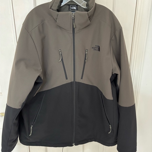 The North Face Other - The North Face Men's Two-Tone Apex Jacket - Taupe & Black